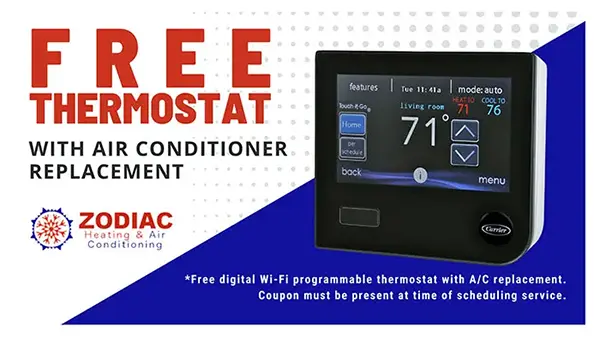 Free Programmable Thermostat With AC Replacement