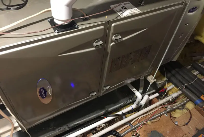 We completed this furnace installation in Calabasas. Furnaces and heat pumps work in different ways to heat your home, and our experienced HVAC technicians can help you determine which unit best fits your needs.