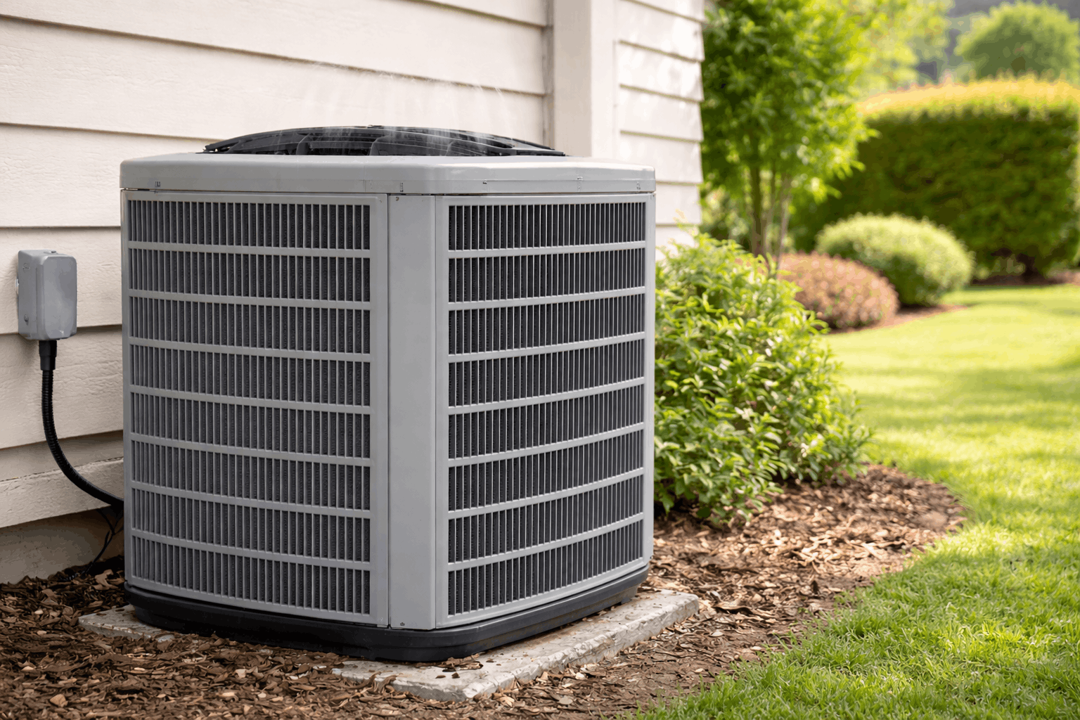 causes of high energy bills hvac system working outdoor unit