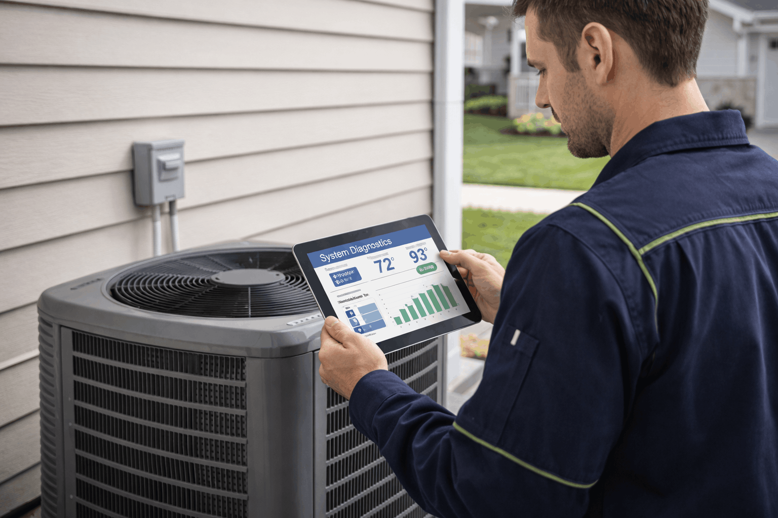 smart hvac systems detect issues early with digital monitoring